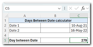 Days Between Dates Calculator – Days Between Dates Calculator